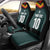 Custom German Christmas Car Seat Cover German Football Jersey mix Santa Suit Style - Wonder Print Shop