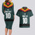 Custom German Christmas Couples Matching Long Sleeve Bodycon Dress and Hawaiian Shirt German Football Jersey mix Santa Suit Style - Wonder Print Shop