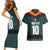 Custom German Christmas Couples Matching Short Sleeve Bodycon Dress and Hawaiian Shirt German Football Jersey mix Santa Suit Style - Wonder Print Shop