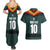 Custom German Christmas Couples Matching Summer Maxi Dress and Hawaiian Shirt German Football Jersey mix Santa Suit Style - Wonder Print Shop