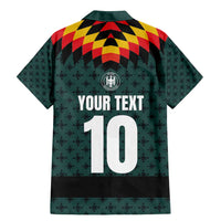 Custom German Christmas Family Matching Mermaid Dress and Hawaiian Shirt German Football Jersey mix Santa Suit Style - Wonder Print Shop
