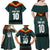 Custom German Christmas Family Matching Off Shoulder Maxi Dress and Hawaiian Shirt German Football Jersey mix Santa Suit Style - Wonder Print Shop