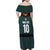 Custom German Christmas Family Matching Off Shoulder Maxi Dress and Hawaiian Shirt German Football Jersey mix Santa Suit Style - Wonder Print Shop