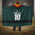 Custom German Christmas Hooded Blanket German Football Jersey mix Santa Suit Style
