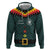 Custom German Christmas Hoodie German Football Jersey mix Santa Suit Style - Wonder Print Shop