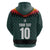 Custom German Christmas Hoodie German Football Jersey mix Santa Suit Style - Wonder Print Shop