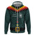 Custom German Christmas Hoodie German Football Jersey mix Santa Suit Style - Wonder Print Shop