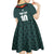 Custom German Christmas Kid Short Sleeve Dress German Football Jersey mix Santa Suit Style - Wonder Print Shop