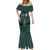 Custom German Christmas Mermaid Dress German Football Jersey mix Santa Suit Style - Wonder Print Shop