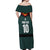 Custom German Christmas Off Shoulder Maxi Dress German Football Jersey mix Santa Suit Style - Wonder Print Shop
