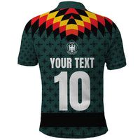 Custom German Christmas Polo Shirt German Football Jersey mix Santa Suit Style - Wonder Print Shop