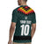 Custom German Christmas Rugby Jersey German Football Jersey mix Santa Suit Style - Wonder Print Shop