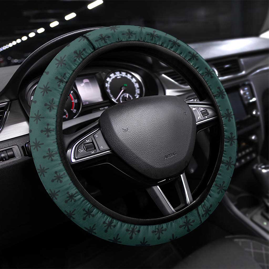 German Christmas Steering Wheel Cover German Football Jersey mix Santa Suit Style - Wonder Print Shop