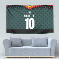 Custom German Christmas Tapestry German Football Jersey mix Santa Suit Style - Wonder Print Shop
