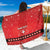 Personalized Swiss Christmas - Designed in Santa Suit Sarong - Wonder Print Shop