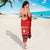 Personalized Swiss Christmas - Designed in Santa Suit Sarong - Wonder Print Shop