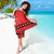 Personalized Swiss Christmas - Designed in Santa Suit Sarong - Wonder Print Shop