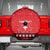 Personalized Swiss Christmas - Designed in Santa Suit Spare Tire Cover - Wonder Print Shop