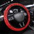 Swiss Christmas - Designed in Santa Suit Steering Wheel Cover - Wonder Print Shop