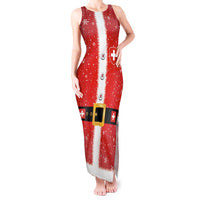 Personalized Swiss Christmas - Designed in Santa Suit Tank Maxi Dress - Wonder Print Shop