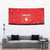 Personalized Swiss Christmas - Designed in Santa Suit Tapestry - Wonder Print Shop