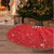 Personalized Swiss Christmas - Designed in Santa Suit Tree Skirt - Wonder Print Shop