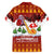 Swiss Santa Plays The Alphorn Christmas Family Matching Long Sleeve Bodycon Dress and Hawaiian Shirt The Matterhorn with Christmas Elements - Wonder Print Shop