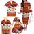 Swiss Santa Plays The Alphorn Christmas Family Matching Off The Shoulder Long Sleeve Dress and Hawaiian Shirt The Matterhorn with Christmas Elements - Wonder Print Shop