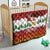 Swiss Santa Plays The Alphorn Christmas Quilt The Matterhorn with Christmas Elements - Wonder Print Shop