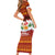 Swiss Santa Plays The Alphorn Christmas Short Sleeve Bodycon Dress The Matterhorn with Christmas Elements - Wonder Print Shop