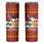 Swiss Santa Plays The Alphorn Christmas Skinny Tumbler The Matterhorn with Christmas Elements - Wonder Print Shop