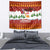 Swiss Santa Plays The Alphorn Christmas Tapestry The Matterhorn with Christmas Elements - Wonder Print Shop