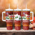 Swiss Santa Plays The Alphorn Christmas Tumbler With Handle The Matterhorn with Christmas Elements - Wonder Print Shop