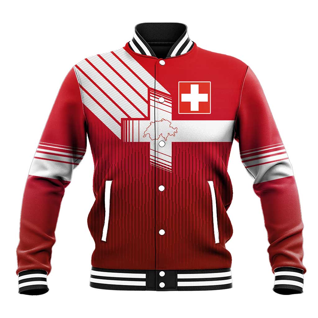 Custom Swiss Football Jersey for The Champions Baseball Jacket LT03