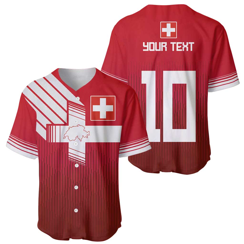 Custom Swiss Football Jersey for The Champions Baseball Jersey LT03