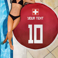 Custom Swiss Football Jersey for The Champions Beach Blanket LT03