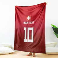 Custom Swiss Football Jersey for The Champions Blanket LT03