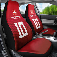 Custom Swiss Football Jersey for The Champions Car Seat Cover LT03