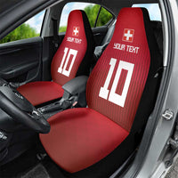Custom Swiss Football Jersey for The Champions Car Seat Cover LT03
