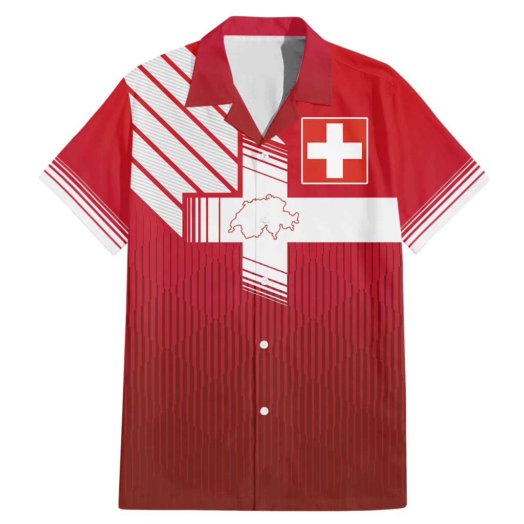 Custom Swiss Football Jersey for The Champions Family Matching Mermaid Dress and Hawaiian Shirt LT03