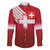 Custom Swiss Football Jersey for The Champions Family Matching Off The Shoulder Long Sleeve Dress and Hawaiian Shirt LT03
