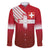 Custom Swiss Football Jersey for The Champions Family Matching Off Shoulder Maxi Dress and Hawaiian Shirt LT03