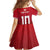 Custom Swiss Football Jersey for The Champions Family Matching Off Shoulder Short Dress and Hawaiian Shirt LT03