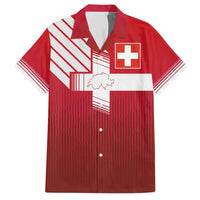 Custom Swiss Football Jersey for The Champions Family Matching Short Sleeve Bodycon Dress and Hawaiian Shirt LT03