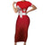 Custom Swiss Football Jersey for The Champions Family Matching Short Sleeve Bodycon Dress and Hawaiian Shirt LT03