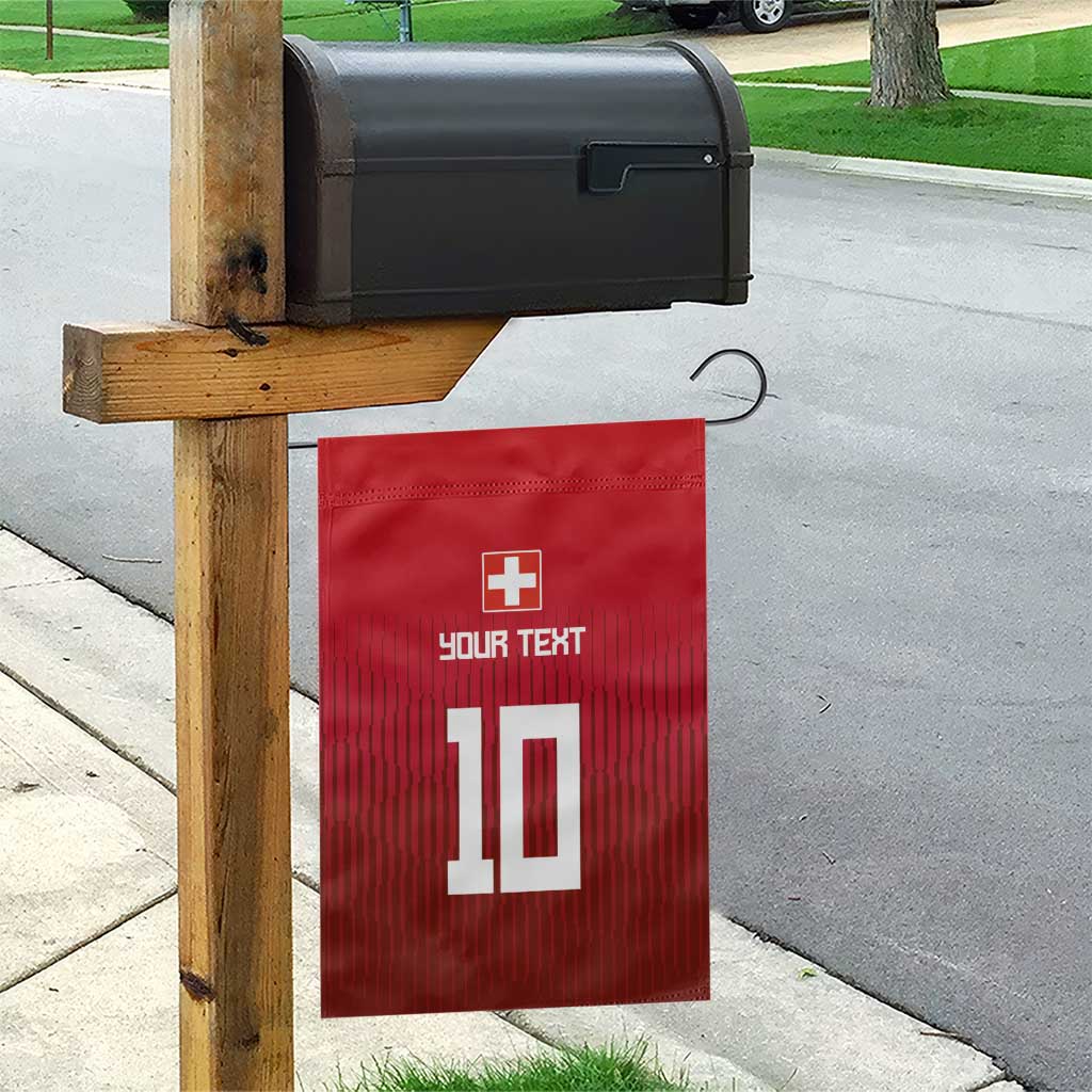 Custom Swiss Football Jersey for The Champions Garden Flag LT03