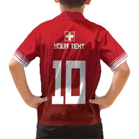 Custom Swiss Football Jersey for The Champions Kid Hawaiian Shirt LT03