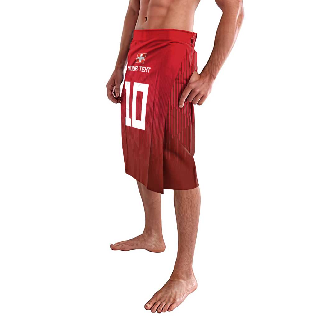 Custom Swiss Football Jersey for The Champions Lavalava LT03