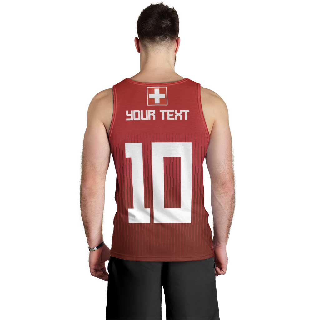 Custom Swiss Football Jersey for The Champions Men Tank Top LT03