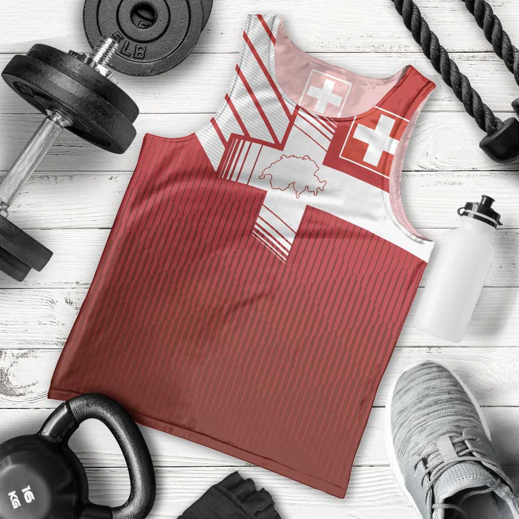 Custom Swiss Football Jersey for The Champions Men Tank Top LT03
